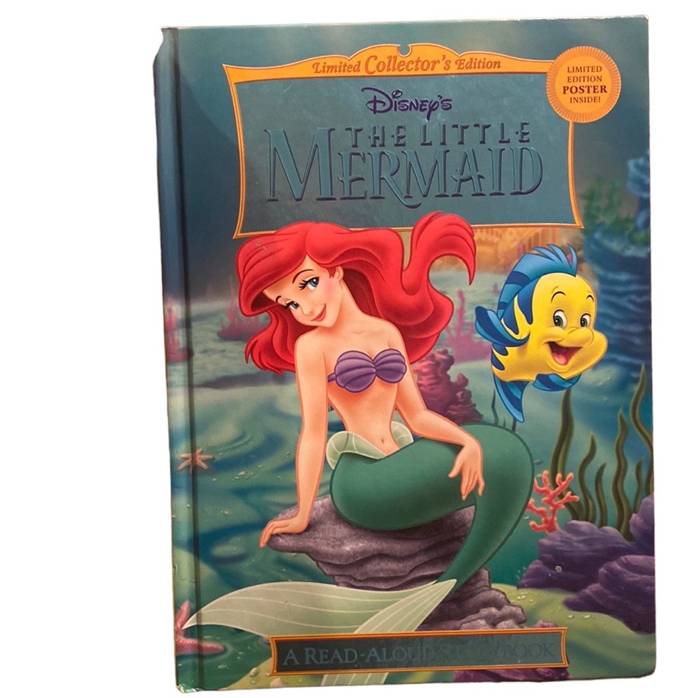 Limited Collector’s Edition Disney’s The Little Mermaid🐚A Read-Aloud Storybook